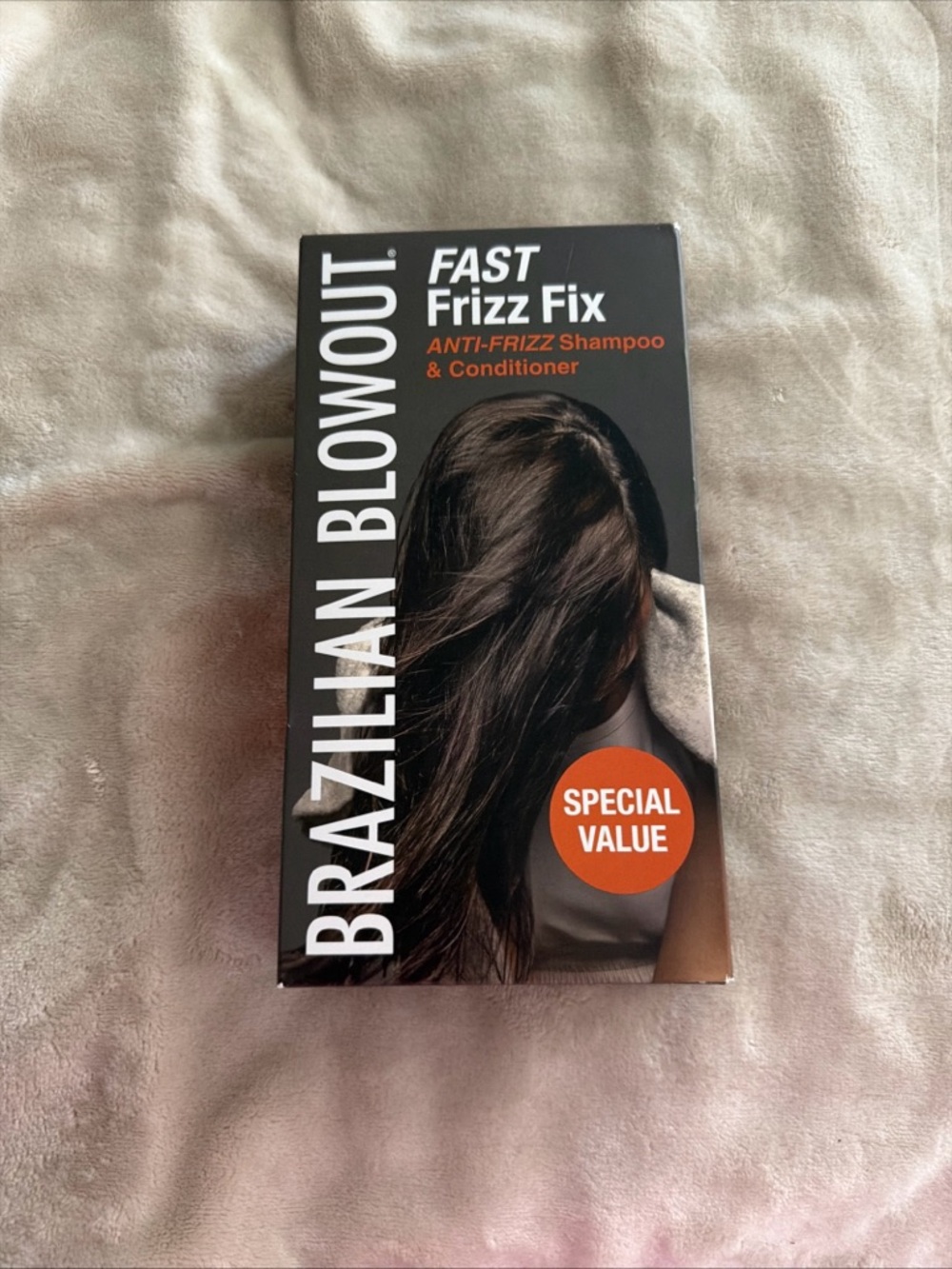 Brazilian Blowout Fast Frizz Fix Anti-Frizz Shampoo & Conditioner - Black